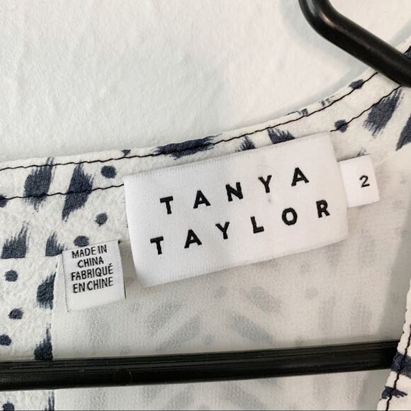 Tanya Taylor Mila Print Tank Top Blouse Sz S - Picture 5 of 11